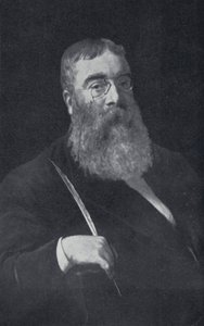 Sir Walter Besant (foto b/n) da English Photographer