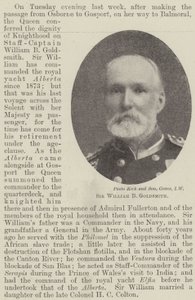 Sir William B Goldsmith