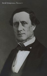 Sir William Sterndale Bennett, compositore, direttore d