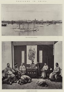 Schizzi in Cina