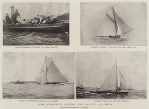 Alcuni scatti durante le corse a Cowes
