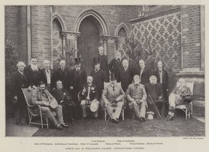 Giornata dei discorsi al Wellington College, visitatori illustri da English Photographer