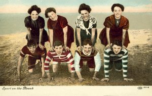 Sport sulla spiaggia da English Photographer