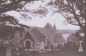 Chiesa di St Brelades AD 1111, Jersey da English Photographer