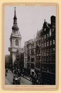 St Mary le Bow, Cheapside, Londra da English Photographer