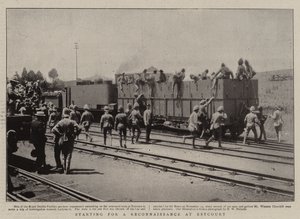 Partenza per una ricognizione a Estcourt