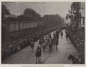 Ingresso di Stato a Dublino del Conte Cadogan, Lord Luogotenente d