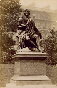 Statua di Robert Burns da English Photographer
