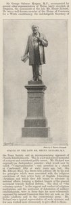 Statua del defunto Signor Henry Richard, MP