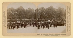 Stampa stereografica del Giubileo di Diamante della Regina Vittoria