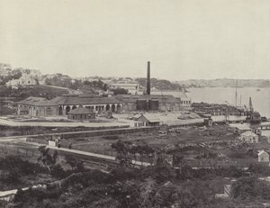 Stabilimenti della Sunlight Soap Company, vicino a Sydney da English Photographer