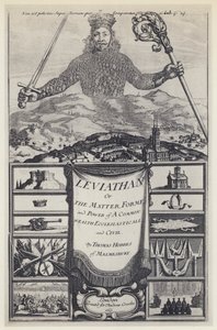T Hobbes, Leviatano, A Crooke 1651 da English Photographer