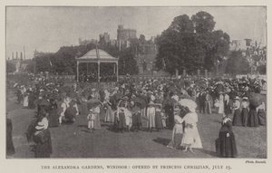 I giardini di Alexandra, Windsor, inaugurati dalla principessa Christian, 15 luglio da English Photographer