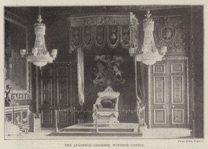 La sala delle udienze, Castello di Windsor da English Photographer