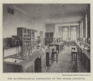 Il laboratorio batteriologico dell