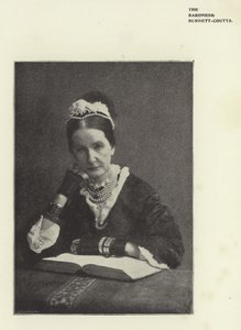 La Baronessa Burdett-Coutts da English Photographer