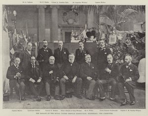 Il bazar presso la Royal United Service Institution, Whitehall, il comitato da English Photographer