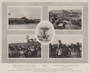 La spedizione britannica in Somaliland, scena sulla rotta tra Berbera e Bohotle da English Photographer