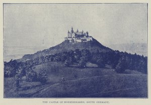 Il castello di Hohenzollern, Germania del Sud da English Photographer