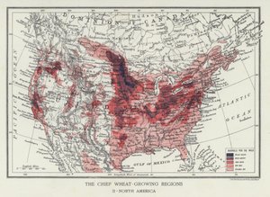 Le principali regioni di coltivazione del grano, Nord America (foto) da English Photographer