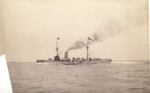 Il "Chih Yuan" in mare, c.1886 da English Photographer