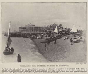 Il Molo Clarence, Southsea, Edifici da Rimuovere, 2 Maggio 1896