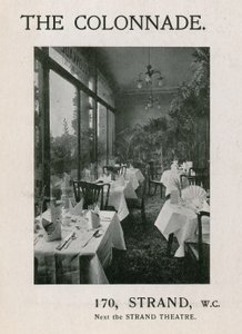 La Colonnade, 170 Strand da English Photographer