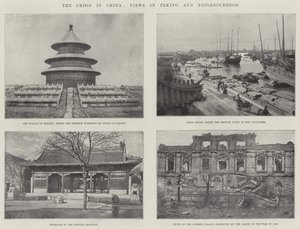 La crisi in Cina, vedute di Pechino e dintorni