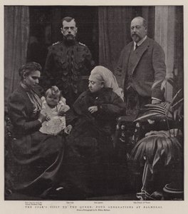 La visita dello Zar alla Regina, quattro generazioni a Balmoral da English Photographer
