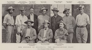 La difesa di Buluwayo, lo staff del quartier generale da English Photographer
