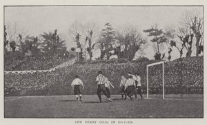 Il goal del Derby in pericolo da English Photographer