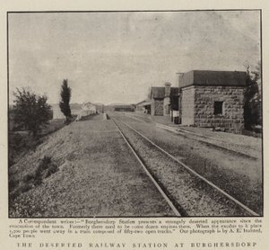 La stazione ferroviaria abbandonata a Burghersdorp da English Photographer