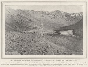 Il confine conteso tra Argentina e Cile, la Cordigliera delle Ande