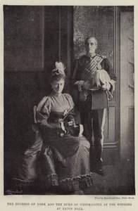 La duchessa di York e il duca di Westminster al matrimonio a Eaton Hall da English Photographer