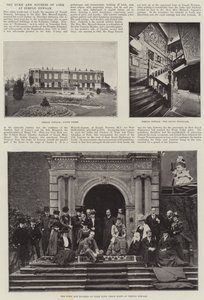 Il Duca e la Duchessa di York a Temple Newsam da English Photographer