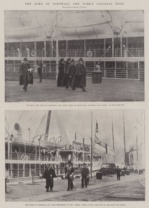 Il tour coloniale del Duca di Cornovaglia e York da English Photographer