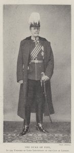 Il duca di Fife, in uniforme di Lord Luogotenente della Città di Londra