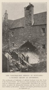 Le scosse di terremoto in Scozia, una fucina rovinata a Inverness da English Photographer