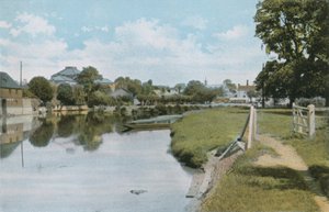 Gli Olmi e il Fiume Tamigi ad Abingdon da English Photographer