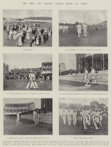 La partita di cricket Eton e Harrow a Lords