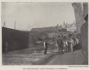Il straordinario cedimento del terreno a Northwich