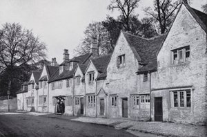 Le case fiamminghe, Corsham da English Photographer
