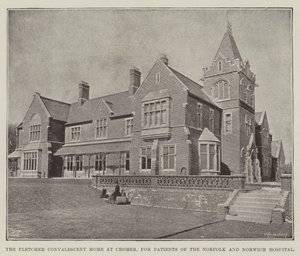 La casa di convalescenza Fletcher a Cromer, per i pazienti dell