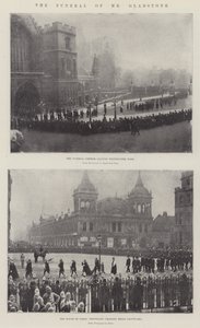 Il funerale di Mr Gladstone da English Photographer