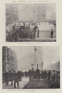 Il funerale di Mr Gladstone da English Photographer