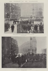 Il funerale di Mr Gladstone da English Photographer