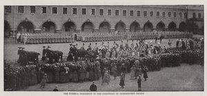 Il funerale del defunto principe Alfredo di Sassonia-Coburgo-Gotha