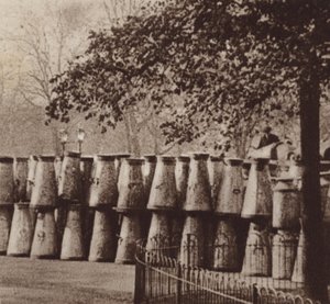 Lo sciopero generale del 1926, il deposito del latte a Hyde Park, Londra