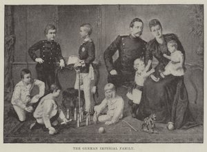La famiglia imperiale tedesca da English Photographer