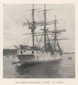 La nave da guerra tedesca Stein a Dover da English Photographer